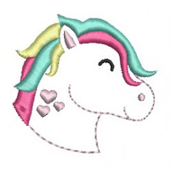 Stickserie - Pferd Pferdekopf 2